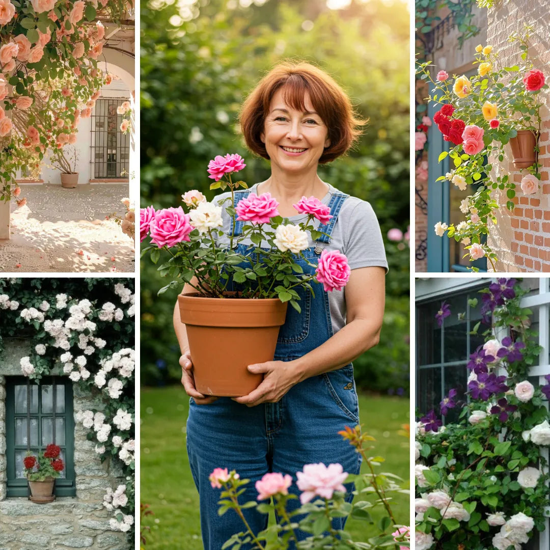Sementes De Rosas Trepadeiras Com Cores Variadas 300 unidades