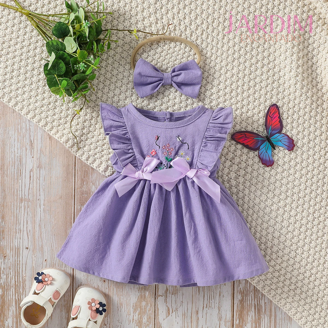 Vestido infantil roxo bebê Vestido roxo para bebê com tiara Vestido de bebê roxo com laço Conjunto vestido roxo e tiara bebê Vestido e tiara roxa para bebê Roupa de bebê roxa com tiara de laço Vestido de festa roxo bebê com tiara Vestido infantil roxo com acessório de cabelo Roupa infantil roxa com tiara de laço Vestido bebê menina roxo com tiara