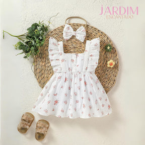 Vestido infantil feminino estampa flores Vestido infantil floral com laço Vestido menina algodão poliéster Vestido infantil floral laço algodão Vestido infantil floral algodão poliéster Vestido menina com estampa de flores Vestido infantil floral com laço de algodão Vestido feminino infantil estampa floral Vestido com laço e estampa de flores Vestido infantil algodão poliéster floral