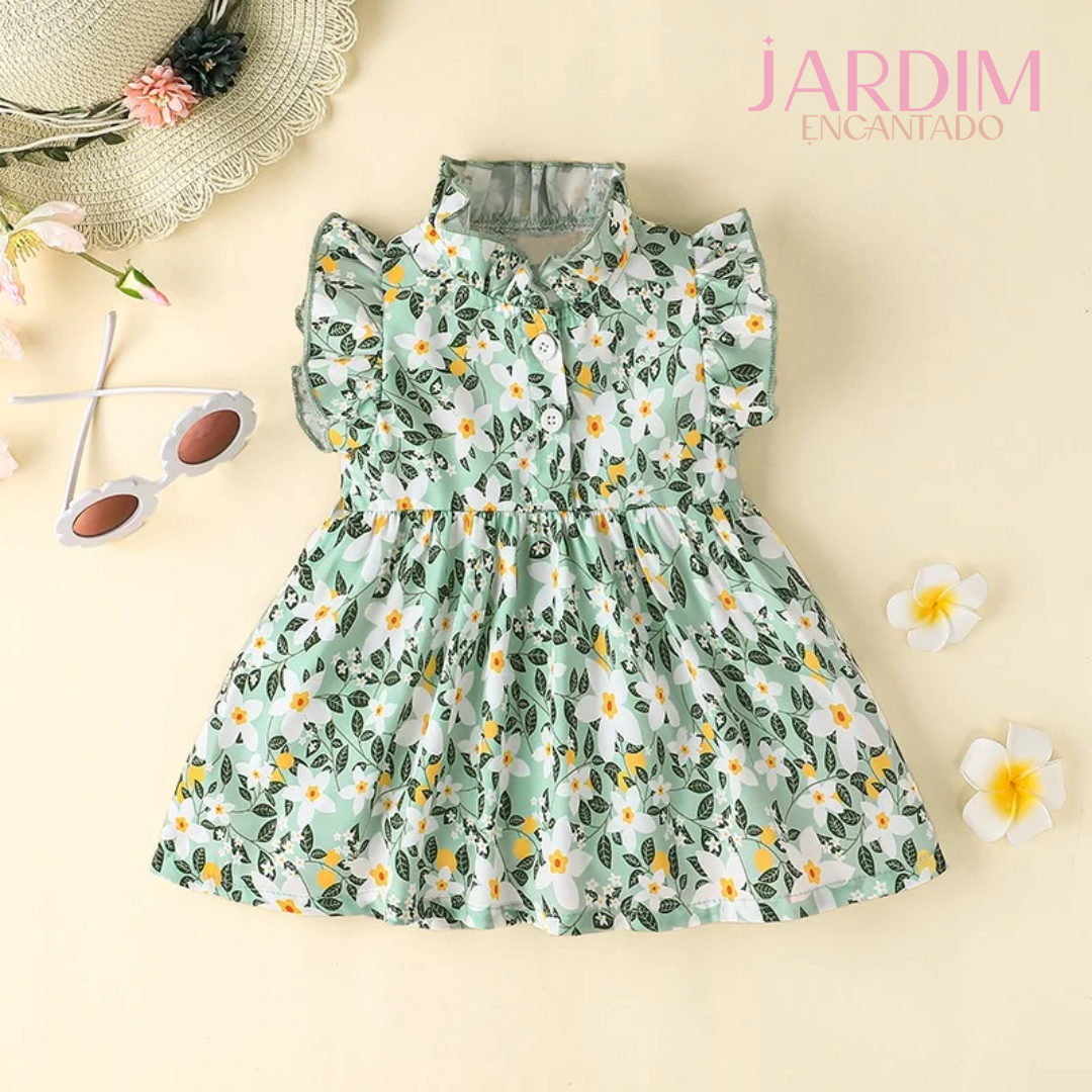 Vestido infantil verde com flores Vestido de menina verde florido Vestido verde estampado infantil Vestido infantil verde floral Roupas infantis vestido verde com flores Vestido de criança verde com estampas de flores Moda infantil vestido verde florido Vestido verde com flores para meninas Vestido verde estampado para criança Vestido infantil verde com estampa floral