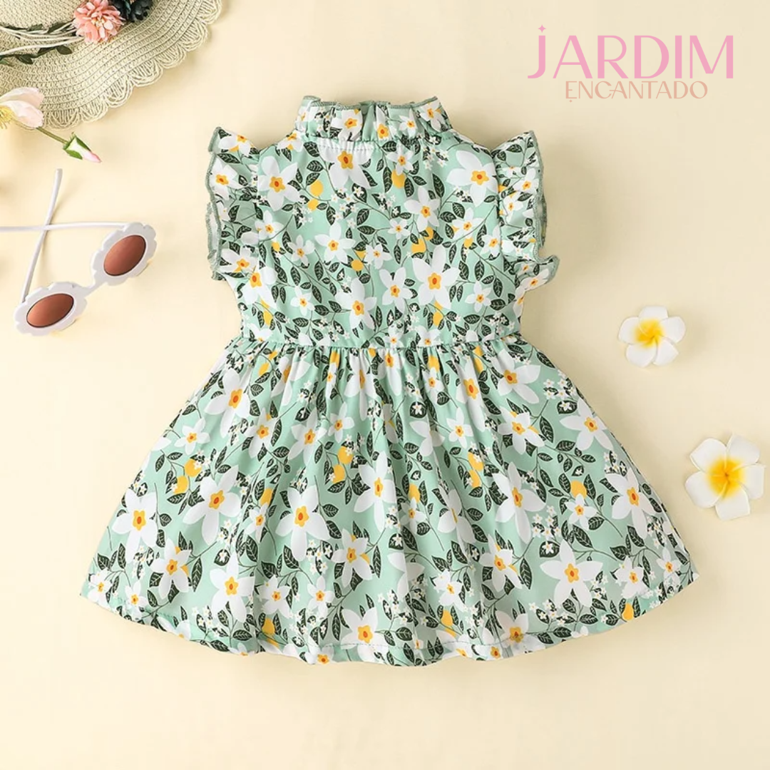 Vestido infantil verde com flores Vestido de menina verde florido Vestido verde estampado infantil Vestido infantil verde floral Roupas infantis vestido verde com flores Vestido de criança verde com estampas de flores Moda infantil vestido verde florido Vestido verde com flores para meninas Vestido verde estampado para criança Vestido infantil verde com estampa floral