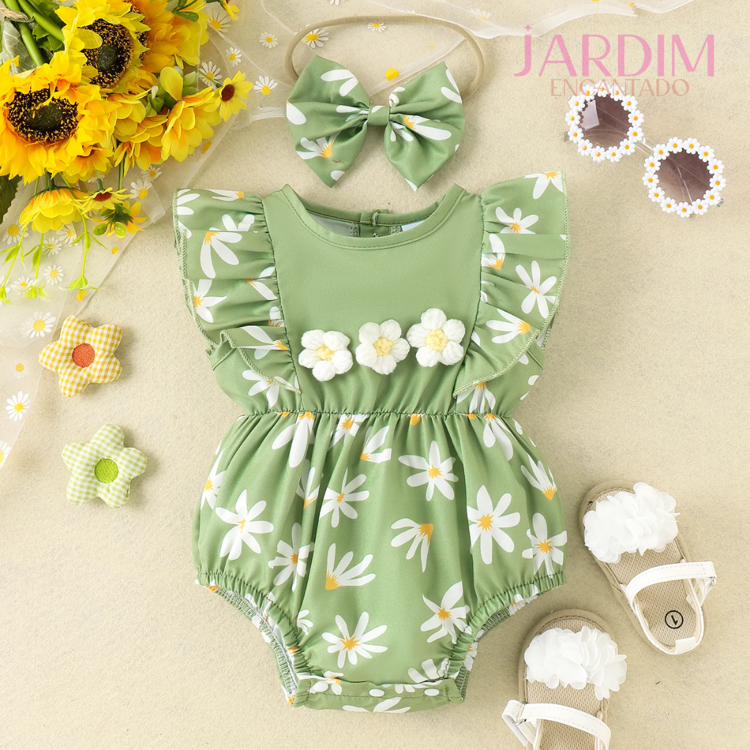 Body infantil menina verde com flores Body bebê menina verde floral Body bebê verde com estampa de flores Roupinha bebê menina body verde flores Body verde infantil para menina com flores Body menina floral verde bebê Body de bebê menina com flores verdes Body infantil com estampa de flores verdes Body bebê menina verde com estampas florais Body infantil verde com flores para menina