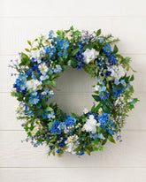 Guirlanda com flores artificiais 60cm